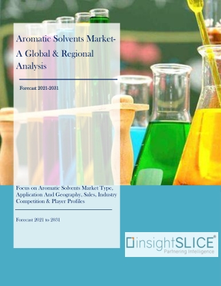 Aromatic Solvents Market is Expected to Hit Big Revenue During 2021-2031