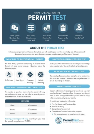 What to Expect On The Permit Test