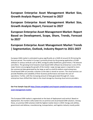 European Enterprise Asset Management Market