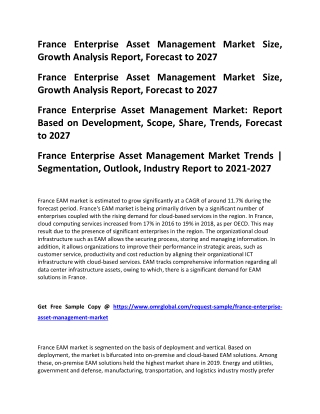 France Enterprise Asset Management Market