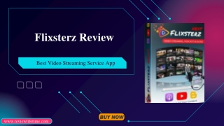 Flixsterz Next Review - Best Video Streaming Service App