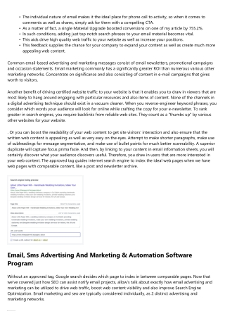 7 Methods E-mail Advertising And Marketing Can Aid Influence Your Seo Ranking