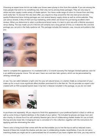 10 Apps to Help You Manage Your inexpensive professional brow tint kit