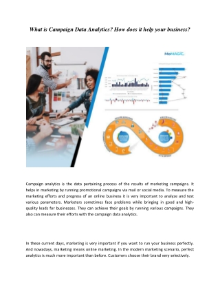 What is Campaign Data Analytics? How does it help your business?