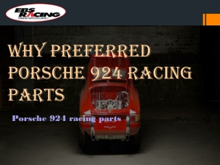 Buy Porsche 924 racing parts | EBS Racing