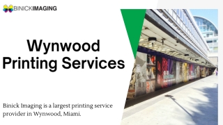 Wynwood Printing Services