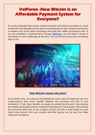 ValForex -How Bitcoin is an Affordable Payment System for Everyone-converted
