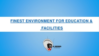 Finest Environment for Education & Facilities in Best School in Sonepat