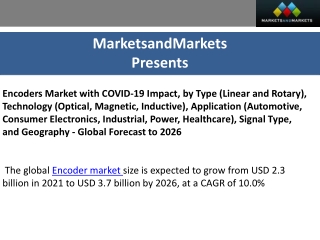 Encoders Market  : Size , Type, Technology, Global Forecast to 2026