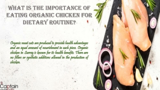 Organic chicken in Surrey