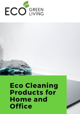 Australian Eco Friendly Cleaning Products