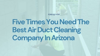 Air Duct Cleaning Company In Arizona | Forever Vent