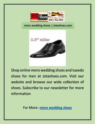 mens wedding shoes | Jotashoes.com