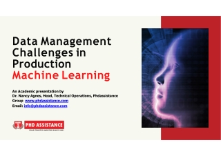 Data Management Challenges In Production Machine Learning - Phdassistance