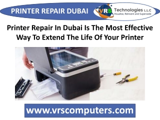 Printer Repair In Dubai To Extend The Life Of Your Printer