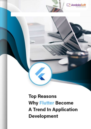 Top Reasons Why Flutter Become A Trend In Application Development