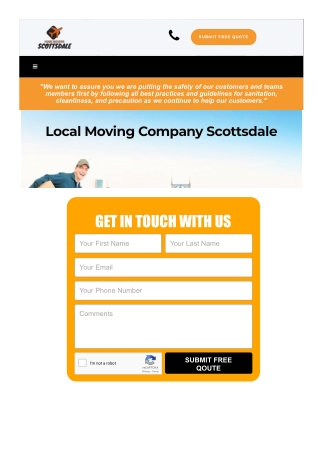 Moving Help Scottsdale AZ