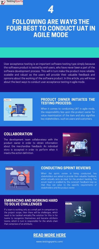 4 Ways The Four Best To Conduct UAT In Agile Mode