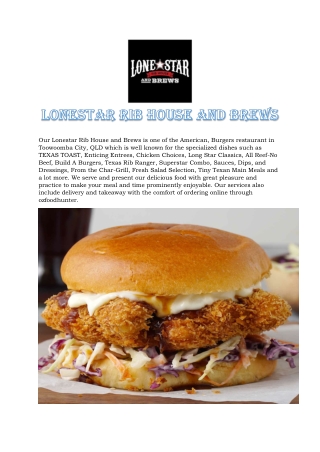 Lonestar Rib House and Brews