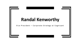 Randal Kenworthy - A People Leader and Influencer