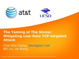 The Taming of The Shrew: Mitigating Low-Rate TCP-targeted Attack