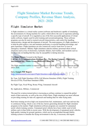 Flight Simulator Market