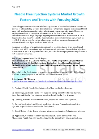 Needle Free Injection Systems Market