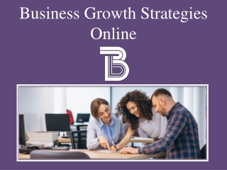Business Growth Strategies Online