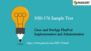 Cisco and NetApp FlexPod Certification NS0-176 Dumps