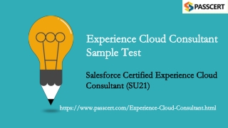 Salesforce Certified Experience Cloud Consultant Dumps