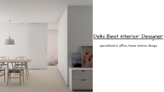 Interia | Best Interior Designer Company in Delhi
