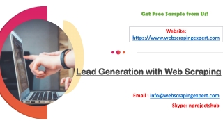 Lead Generation with Web Scraping