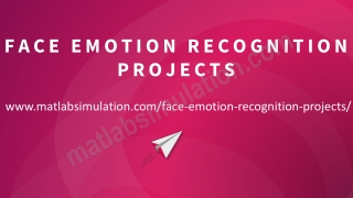 Research Ideas in Face Emotion Recognition Projects