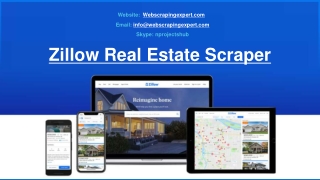 Zillow Real Estate Scraper