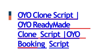 Best Readymade OYO Clone Script -  DOD IT Solutions