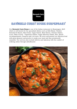Ravneels Curry House Burpengary