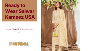 Ready to Wear Salwar Kameez USA