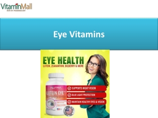Eye Vitamins