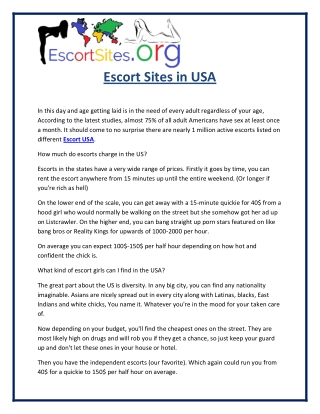 Escort USA