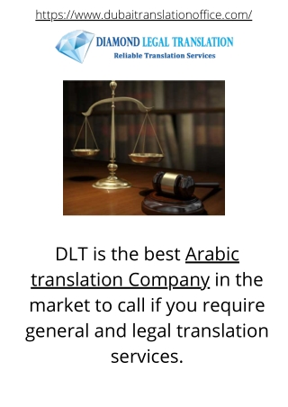 Arabic Translation Company