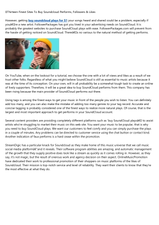 When Professionals Run Into Problems With buy soundcloud plays, This Is What The