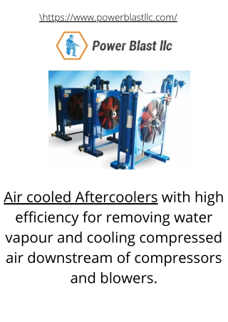 Best Air Cooled Aftercooler | Powerblastllc