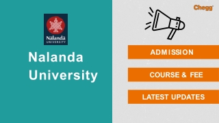 Nalanda University — [NLDU], Rajgir