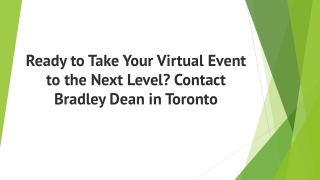 Ready to Take Your Virtual Event to the Next Level?