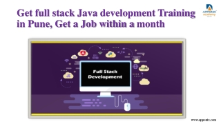 No.1 Full Stack Developement Course in Pune