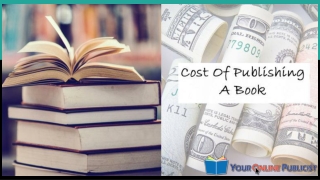 Costs of publishing a book