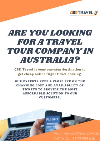 Are you looking for a travel tour company in Australia