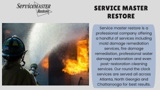 Top Professionals For Reconstruction Services | Service Master Restore