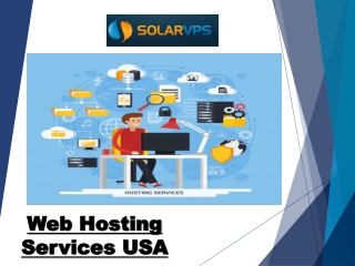 Web Hosting Services USA