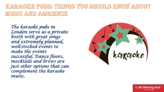 Karaoke Pub near me